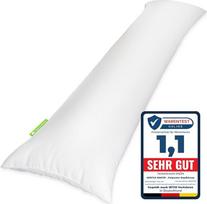 Aukštos kokybės pagalvė šoniniam miegui, ilga pagalvė šoniniam miegui, kūno pagalvė suaugusiesiems su mikropluošto užpildu (40 x 145 cm ilgio), Ökotex, skalbiama miego pagalvė