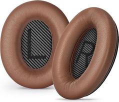 Aurivor Genuine Leather Ear Pads for Bose QuietComfort QC-35 QC-35-II QC-25 QC-15 QC-2 Headphones, Lambskin Replacement Ear Cups for Ae2/Ae2i/Ae2W SoundLink SoundTrue Over-Ear Headsets