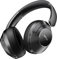 Ausinės "EarFun Wave Pro" belaidės "Bluetooth" ausinės, hibridinis aktyvus triukšmo slopinimas, "Hi-Res Audio", LDAC, 80 valandų baterija, patogus laikymas, 5 mikrofonai, krištolo skaidrumo skambučiai, "Bluetooth" daugiataškis,