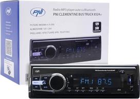 Automobilinis MP3 grotuvas PNI Clementine Bus Truck 8524BT 4x45W, RDS, 12V/24V 1 DIN Cu SD, USB, AUX, RCA SI Bluetooth 24 V