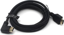 AWADUO 8K HDMI 2.1 Cable Male to Male with 90 Degree Right Angle, Ultra Cord High Speed HDMI 8K@60Hz 4k@120Hz, HDMI 2.1 Cable Compatible with Monitor/Projector/HDTV (1.8M)