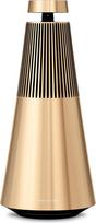 Bang & Olufsen Beosound 2 (3rd Gen) - Elegant and Powerful WiFi Home Speaker with 360 Degree Room-Filling Sound, Standing or Shelf Speaker Made of High-Quality Aluminium - Gold Tone