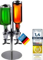 Baro laikiklis alkoholiniams gėrimams Butelių laikiklis gėrimams 4 cl dozatorius Gėrimų dozatorius Baro butelių laikiklis Gėrimų dozatorius (4 skyrių butelių laikiklis)