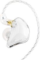 BASN Bmaster Three Dynamic Drivers In-Ear Monitors Headphones with Two Removable Cables Earphones Suitable for Sound Engineers Musicians (White)