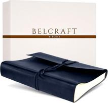 BELCRAFT Tivoli perdirbtos odos nuotraukų albumas, rankų darbo, klasikinio itališko stiliaus, dovanų dėžutė, A4 (23x30 cm), vandenynas