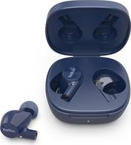 Belkin AUD004 Wireless SoundForm Rise True Wireless Bluetooth 5.2 In-Ear Headphones with Charging Case, Blue