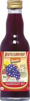 Beutelsbacher Bio demeter vynuogių sultys raudonos natūralios drumstos tiesioginės sultys (1 x 0,20 l)