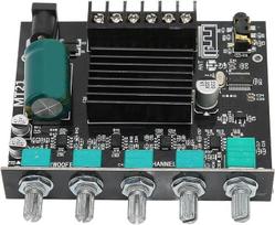 Bluetooth Amplifier Bluetooth Module 2.1 PCB Zkmt21 BT Amplifier Board High Performance Sound Stereo Dc1224V Digital Power Amplifier Board for 15100W 48Ω Speaker