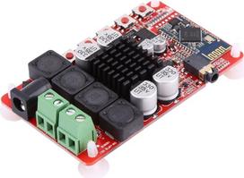 Bluetooth Amplifier Board TDA7492 Wireless Digital Stereo Verstärker Modul 50w x2 Audioempfänger Endverstärker Dual Channel AMP Board mit CSR8635 Bluetooth V4.0 Reveiver Mikrofon