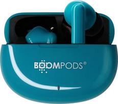 Boompods Skim True Wireless Bluetooth Headphones, Wireless Earbuds, TWS In-Ear Headphones with ENC Microphone, IPX4 Protection Ear Buds, Up to 20 Hours Playtime, Blue