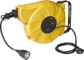 Brennenstuhl 1241101 Kabeltrommel Automatische elektrische 10 + 1,5 m H05VV-F 3 G1,5