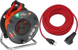 Brennenstuhl Garant V2 IP44 Cable Reel 40 m Outdoor & Construction Site Extension Cable Red