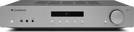 Cambridge Audio AXA35-35 Watt Separate Integrated Stereo Amplifier HiFi System with Integrated Phono Level Preamp with Front Aux Input and Headphone Jack - Lunar Grey