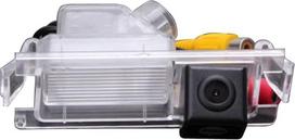 Car Night Vision Reversing Camera Waterproof with Distance Lines Number Plate Parking Camera for Kia K2 Rio Pride Hatchback Ceed Picanto Morning / Hyundai Accent Solaris Verna I30 2014 (Reversing