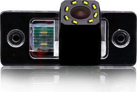 Car Reversing Camera in Number Plate Light with 8IR Night Vision and Waterproof Parking Aid for VW Jetta Scirocco Fabia T5 Jatta Multivan Tiguan Touareg Santana Golf VI Passat Jetta Polo Skoda