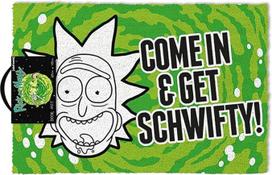 Cartoon Network, "Get Schwifty"-Fußmatte, Rick and Morty, Mehrfarbig, 40 x 60 cm
