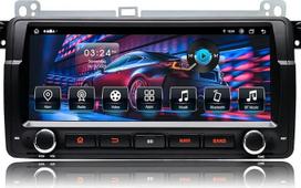 CAWELL Android 13.0 automobilinis radijas BMW E46 M3 Rover 75 MG ZT su 8,8 colių IPS ekranu Žiniasklaidos imtuvas 1 DIN radijo imtuvas Integruotas Carplay Android automobilinė navigacija su Bluetooth 4G SWC WiFi GPS RDS FM RCA 4GB +