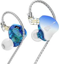 CCA ND DD3 4 Tone Adjustable Dual Cavity Dual Magnetic Dynamic IEM Earphones Clear Sound and Deep Bass Wired Gaming Earbuds with Detachable