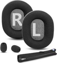 Cloud III Replacement Ear Pads and Headband Cover Compatible with HyperX Cloud Alpha, Cloud III, Cloud II, Cloud Alpha S Gaming Headsets Ear Pads Cushions (Breathable Fabric/High-Quality Foam)