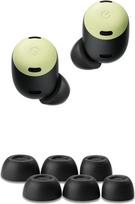 Comply Foam Earplugs for Google Pixel Buds Pro, Medium, 3 Pairs, Black - Ultimate Comfort Unwavering Fit Memory Foam Earbuds Replacement Tips
