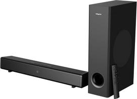 Creative Stage 360 2.1 Soundbar with Subwoofer for TV, PC, Desktop with Dolby Atmos, Surround Sound, HDMI ARC/2.0, Bluetooth, Opt. IN, IR Remote Control