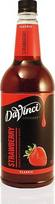 Da Vinci Gourmet skonio sirupas braškių braškių braškių 1000 ml kavos sirupo