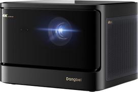 Dangbei DBOX02 4K projektorius, 2450 ISO liumenų, namų kino projektorius su "GTV Netflix", 3D namų kino projektorius su "WiFi" ir "Bluetooth", 2 x 12 W DTS:X, HDR10+, 200 colių vaizdas, automatinis fokusavimas