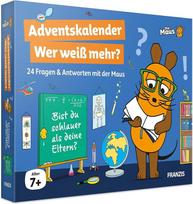 Die Maus Advento kalendorius "Wer weiß mehr?" [vokiečių kalba] 24 klausimai ir atsakymai