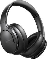 DOQAUS "Bluetooth" ausinės per ausis [iki 90 valandų] Belaidės "Bluetooth" ausinės su 3 ekvalaizerio režimais, "HiFi Stereo" stereofoninės sulankstomos "Bluetooth 5.3" belaidės ausinės kelionėms / biurui / mobiliajam telefonui / kompiuteriui, juodos spalv