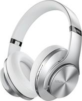 DOQAUS "Bluetooth" ausinės per ausis, 90 valandų trukmės belaidės "Bluetooth" ausinės su 3 EQ režimais HiFi stereofoninės sulankstomos ausinės su mikrofonu Minkštos ausų pagalvėlės Belaidės mobiliosios ausinės