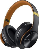 DOQAUS "Bluetooth" ausinės per ausis, [iki 90 valandų] belaidės ausinės su 3 ekvalaizerio režimais, "HiFi" stereofoninės sulankstomos ausinės su mikrofonu, minkštos ausų pagalvėlės iPhone/iPad/Android/nešiojamiesiems kompiuteriams (naktinė juoda)