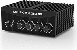 Douk Audio A100 TPA3255 Amplifier, 300 Watt x2 Digital Power Amplifier, Stereo/Mono Channel SUB Amplifier for Home Speaker/Subwoofer