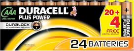 Duracell DUR019058 Plus AAA baterijos (24 vnt.)