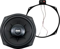 Earthquake Sound SWS-8X 20,3 cm flaches Tieftönersystem Untersitz Subwoofer 4 Ohm (einzeln), Schwarz, 8-inch (4-Ohm) - Single