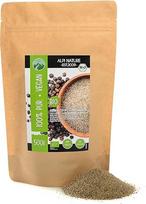 Ekologiški malti juodieji pipirai (500 g), malti juodieji pipirai, užauginti kontroliuojamoje ekologinėje žemdirbystėje, be glitimo, be laktozės, laboratoriškai patikrinti, veganiški, 100 % natūralūs, be priedų