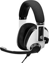 EPOS H3 Hybrid - Closed Acoustic Gaming Headset Bluetooth Headphones USB-A-PC & 3.5mm Console Cable - Dual Microphones - Lightweight - Long Battery Life - Multi-Platform Compatible - White