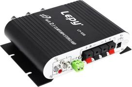 Fasizi LP-838 Mini Digital Car Power Amplifier 2.1CH 20W 2x15W Hi-Fi MP3 MP4 Stereo Booster DVD Motorcycle Home Bass Audio Player