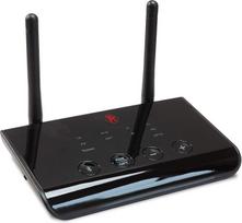 FeinTech ABT00102 "Bluetooth 5.0" garso siųstuvas-imtuvas aptX HD mažo vėlavimo "Toslink" SPDIF aplinkkelio keitiklis, juodas