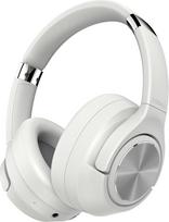 FORALL Bluetooth Headphones, Over Ear with Hybrid Noise Cancelling Headphones, Multi-Mode Noise Cancellation, 60 Playtime, Hi-Res Audio U35 Wireless Headphones (White)