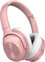 FORALL U20 Over Ear Headphones Bluetooth Noise Cancelling Headphones, Fast Charging, 40H Playtime, ANC Mode, Hi-Res Audio Wireless Headphones (Pink)