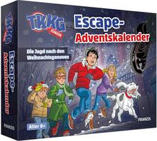 FRANZIS TKKG 67240 Junior Escape Advento kalendorius: Kalėdinės žąsies medžioklė Orkaitė