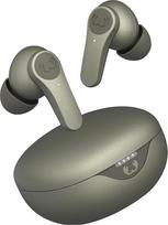Fresh 'n Rebel Twins Rise Wireless In-Ear Bluetooth Headphones with Noise Cancellation, Ambient Mode, Multipoint Bluetooth, In-Ear Sensing, Splashproof, 30H Playtime (Dried Green)