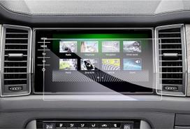 GAFAT Compatible with Skoda Kodiaq Karoq 2017-2023 9.2 Inch Navigation Screen Protector, Tempered Glass Screen Protector for Kodiaq 9.2 Inch Columbus System, Shockproof, 9H Scratch-Resistant