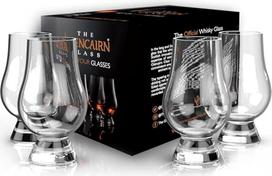 GLENCAIRN 4 viskio taurių rinkinys dovanų dėžutėje