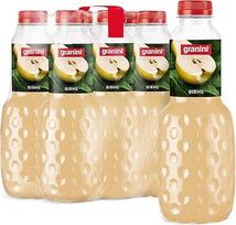 granini Drinking pleasure kriaušė (6 x 1l), 49% vaisių, kriaušės, vaisių sulčių gėrimas, veganiškas, natūralus, su užstatu