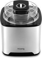 H.Koenig SRB80 ledų gaminimo aparatas, 2 l talpa, 12 W, nerūdijantis plienas, nuo 30 iki 40 min. paruošimo, 30 aps/min, automatinis išsijungimas, permatomas dangtelis, nuimamas indas, sidabrinės spalvos