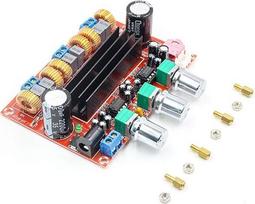 Hailege TPA3116D2 2 x 50W + 100W 2.1 Channel Digital Audio Power Amplifier AMP Subwoofer