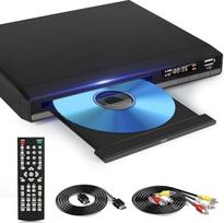 HD DVD grotuvas su HDMI prievadu, be regiono, skirtas išmaniesiems televizoriams, HDMI/RCA išvesties kabelis, pertraukimo taškų saugykla, integruotas PAL/NTSC, namų CD grotuvas (ne "Blu-ray")