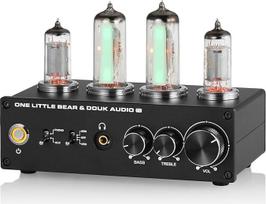 HiFi 6E2 Tube Preamp Phono Preamp for MM/MC Turntables Headphone Amp