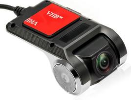 Hikity Car Dash Cam, USB Dash Cam Car for Android Car Radio, Waterproof Mini Car DVR Video Recorder Dash Camera 170° Wide Angle Night Vision Dash Cam